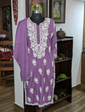 Chikankari Lavender