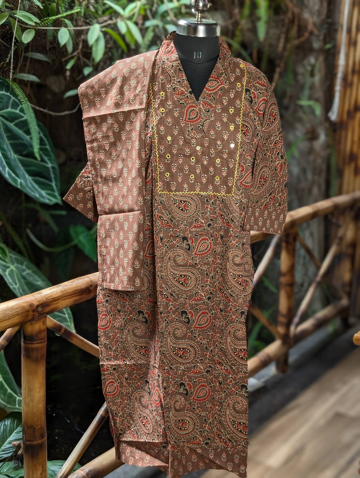 Cotton Kurta Brown