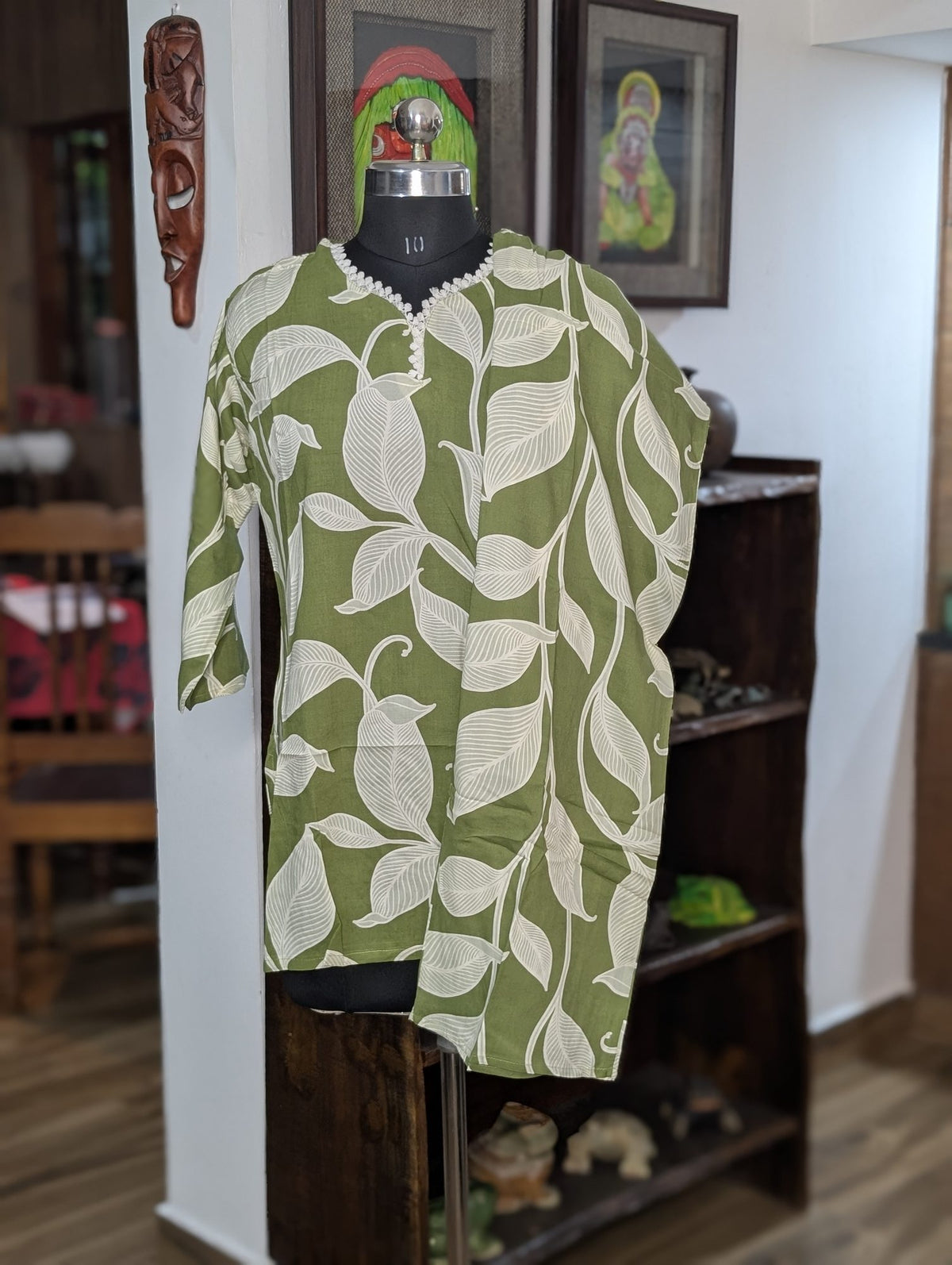 Green Printed Cottonset