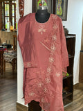 Roman Silk 3Pcs Copper Colour
