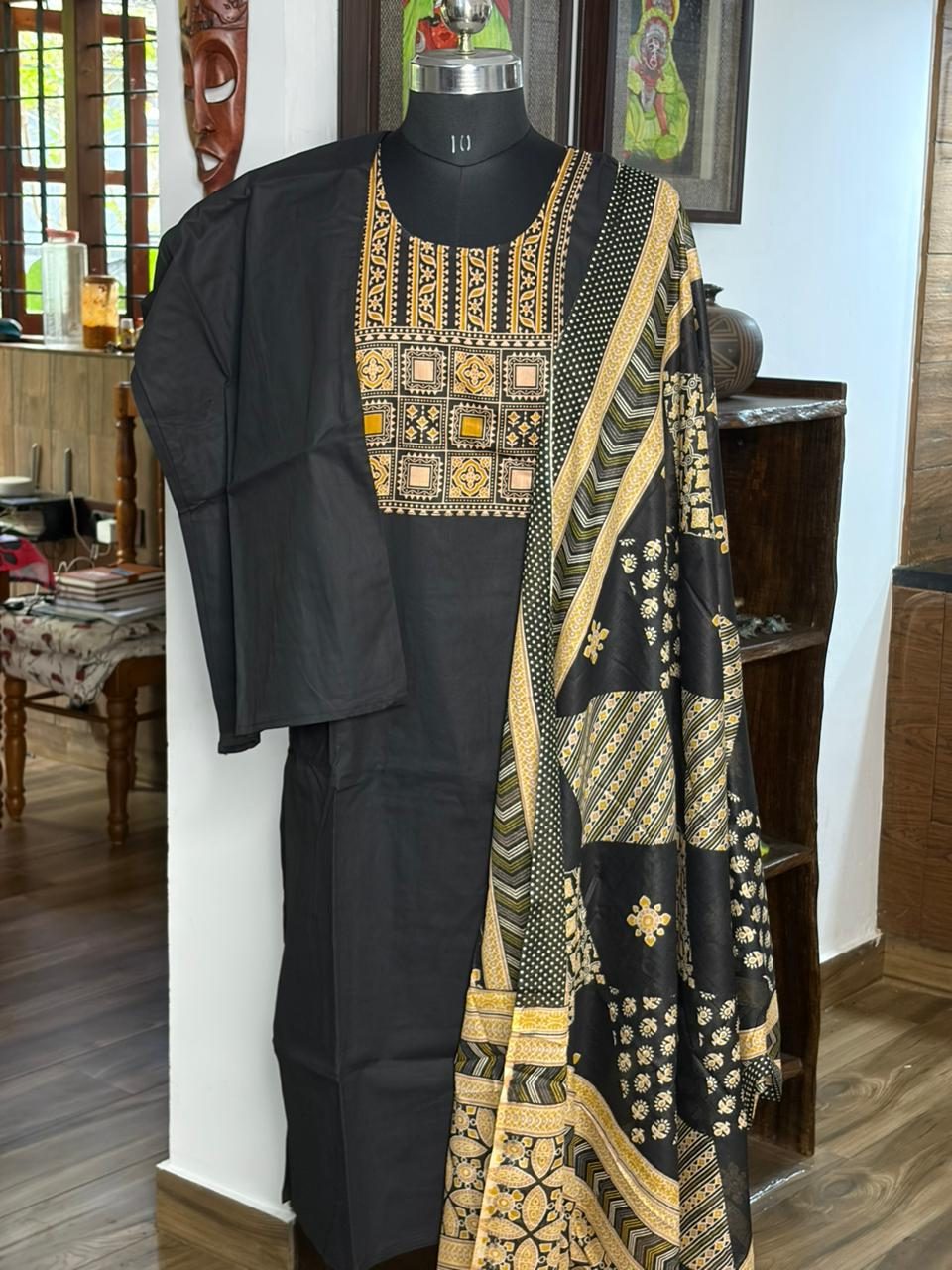 Cotton Black 3Pcs