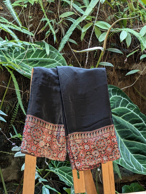 Ajrak Saree