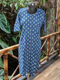 Cotton Indigo Kurta