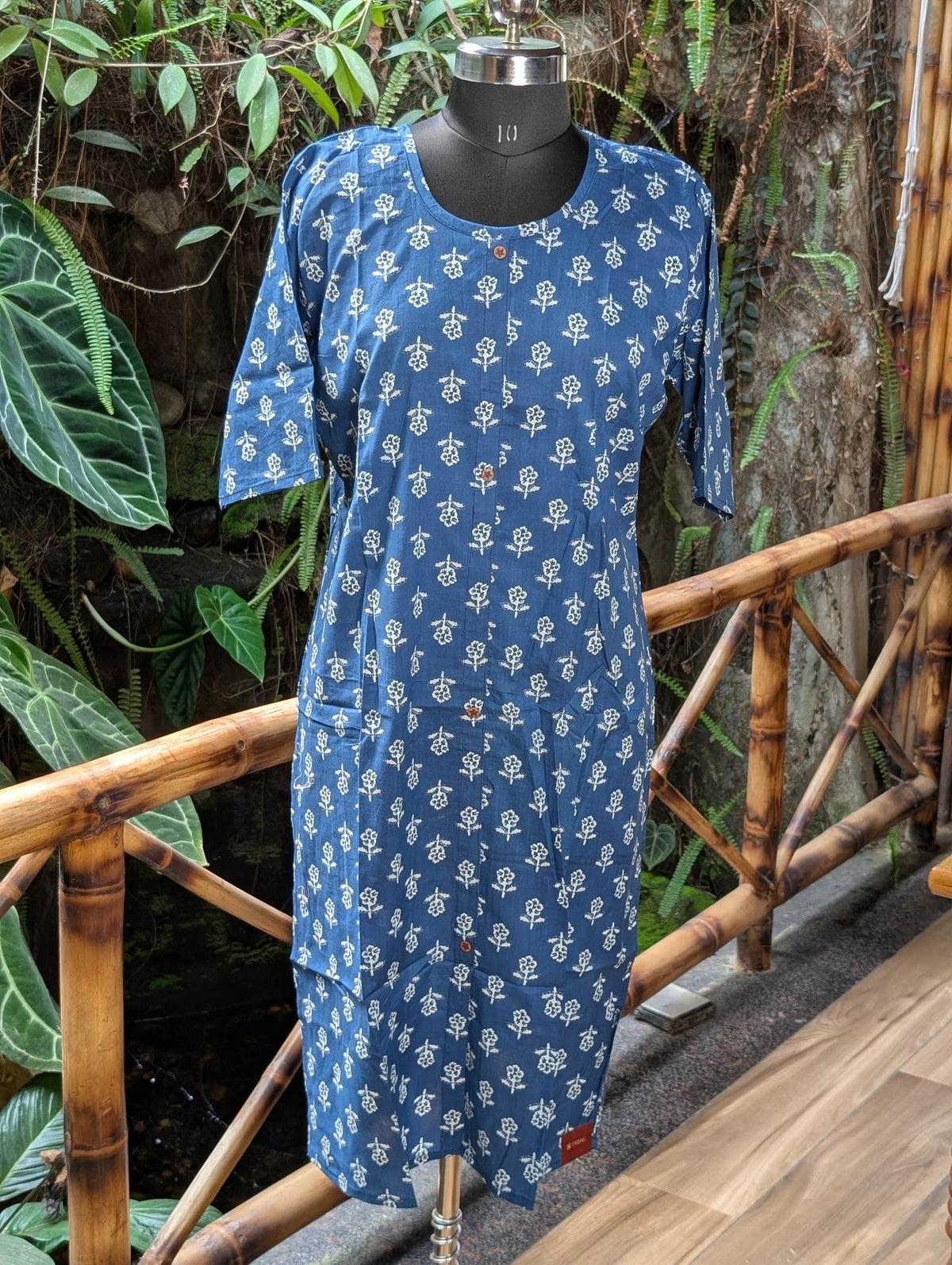 Cotton Indigo Kurta