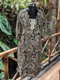 Kalamkari Black Kurta