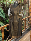Chanderi Silk Black Kurta
