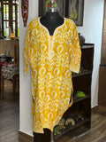 Cotton Mangoyellow With Lacework