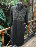 Bombayrayon Black With Kantha