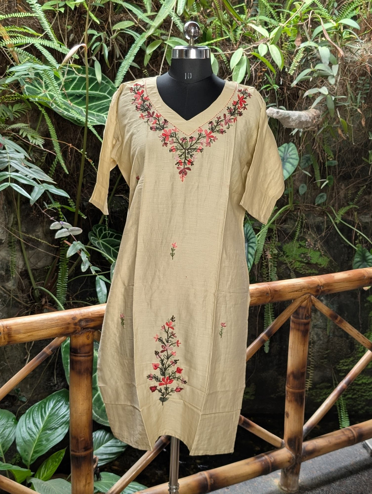 Cotton Embroidered Kurti