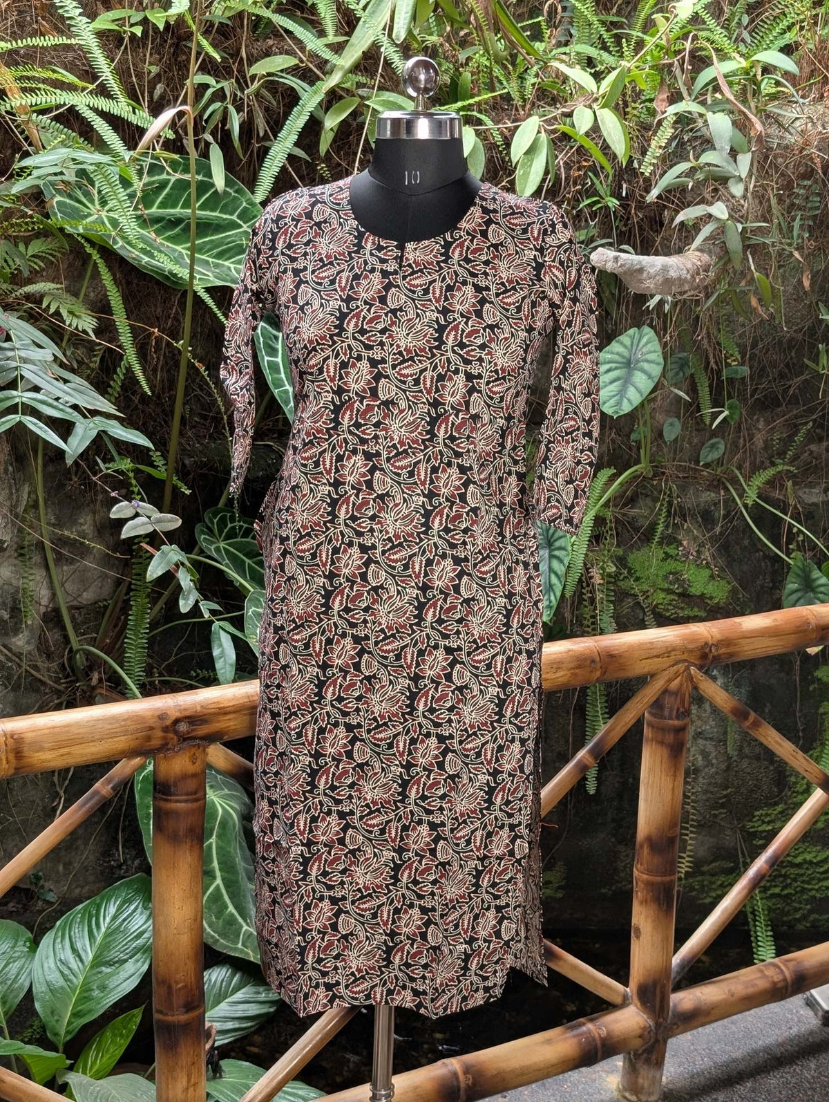 Cotton Black Kurti