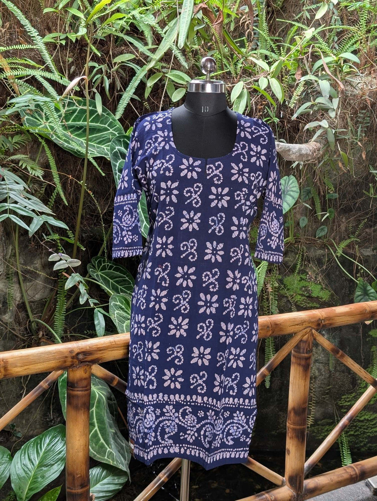 Cotton Indigo Kurti