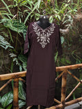 Cotton Brown Kurti