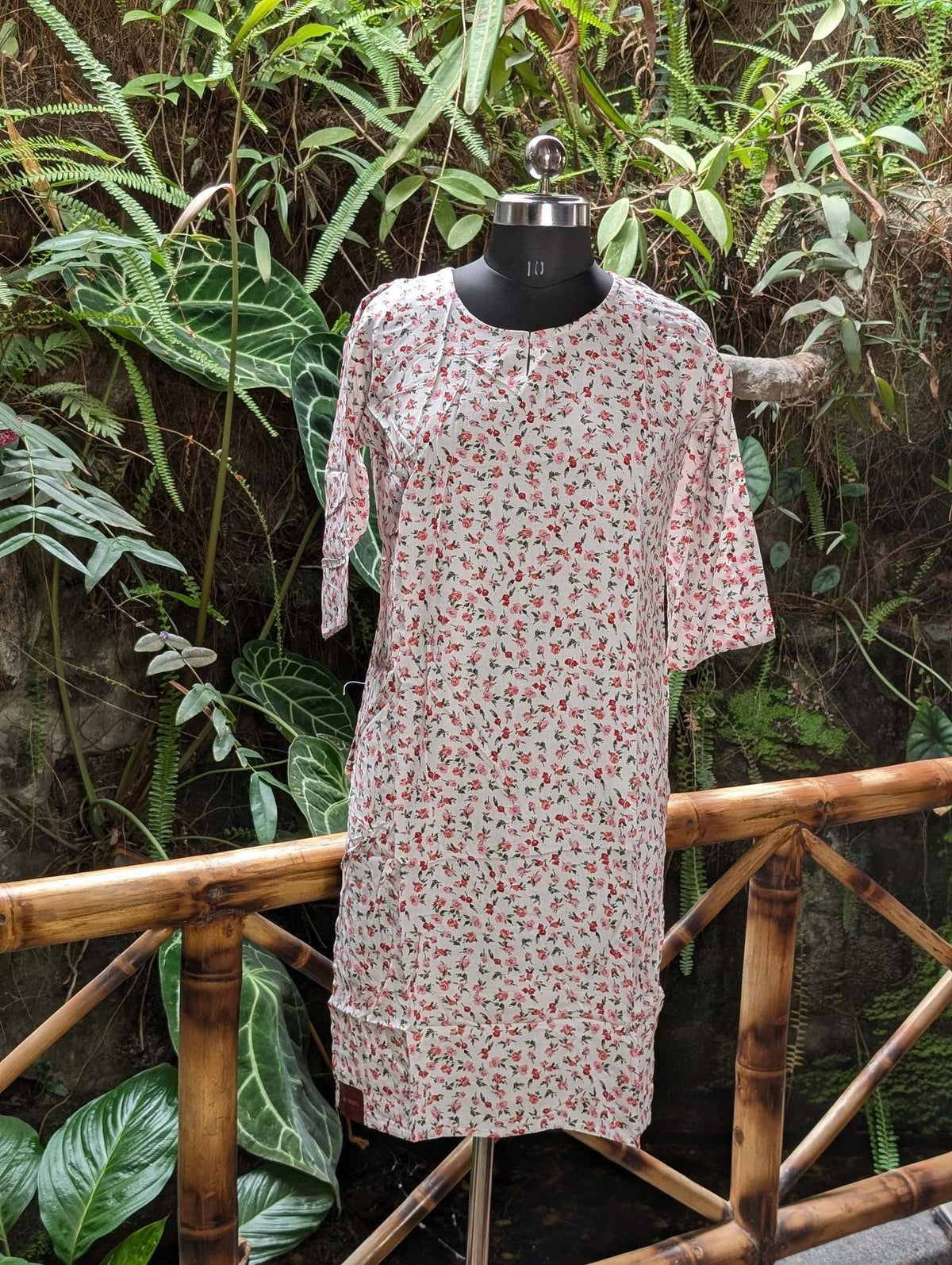 Cotton White Kurti