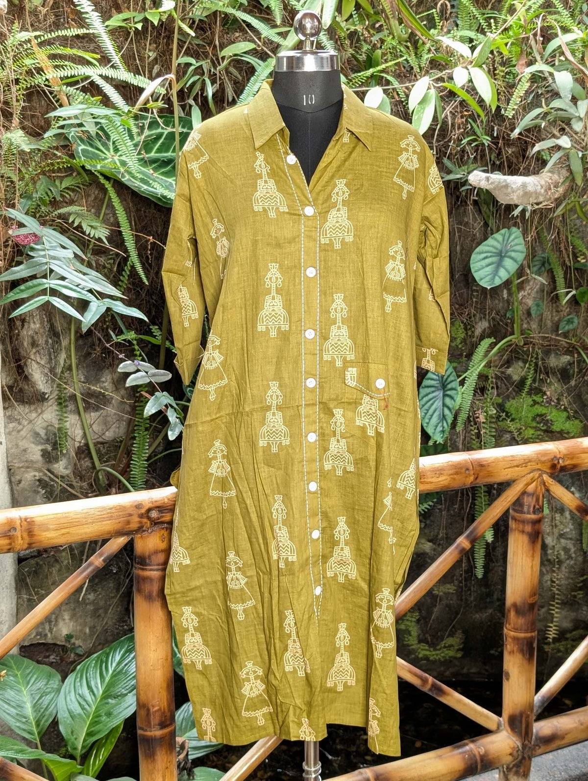 Cotton Brown Kurti