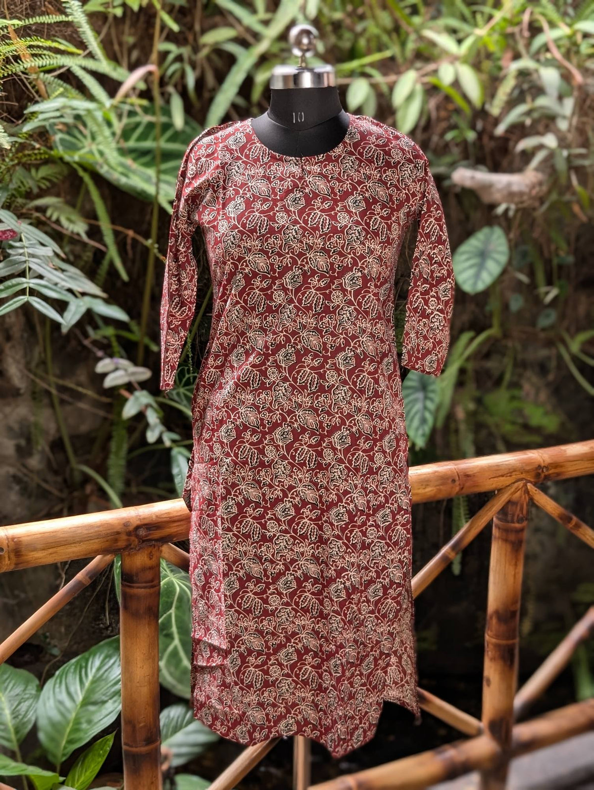 Cotton Brown Kurtha