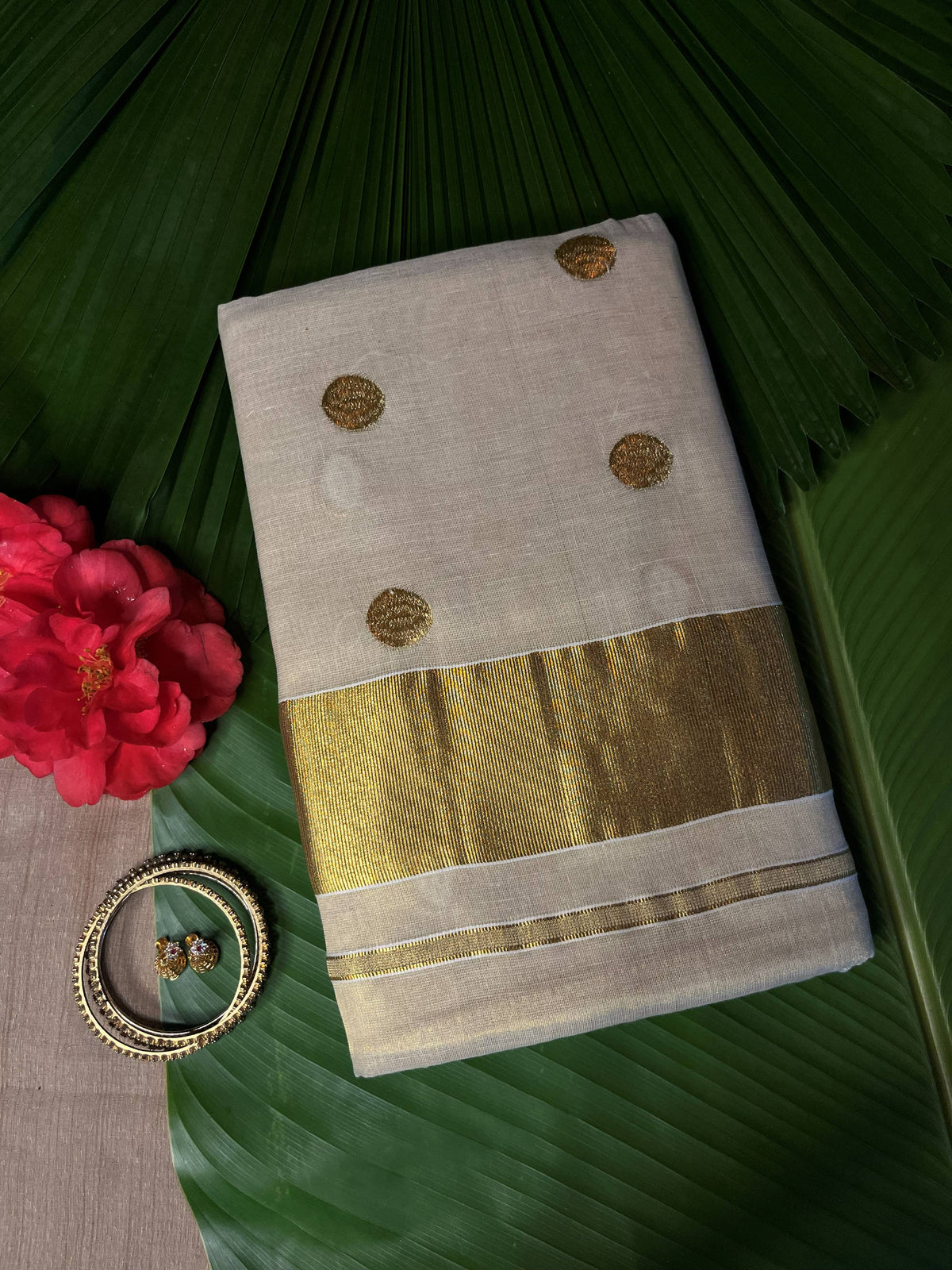 POLKA DOT TISSUE SETSAREE