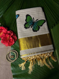 BUTTERFLY STRIPED SETSAREE