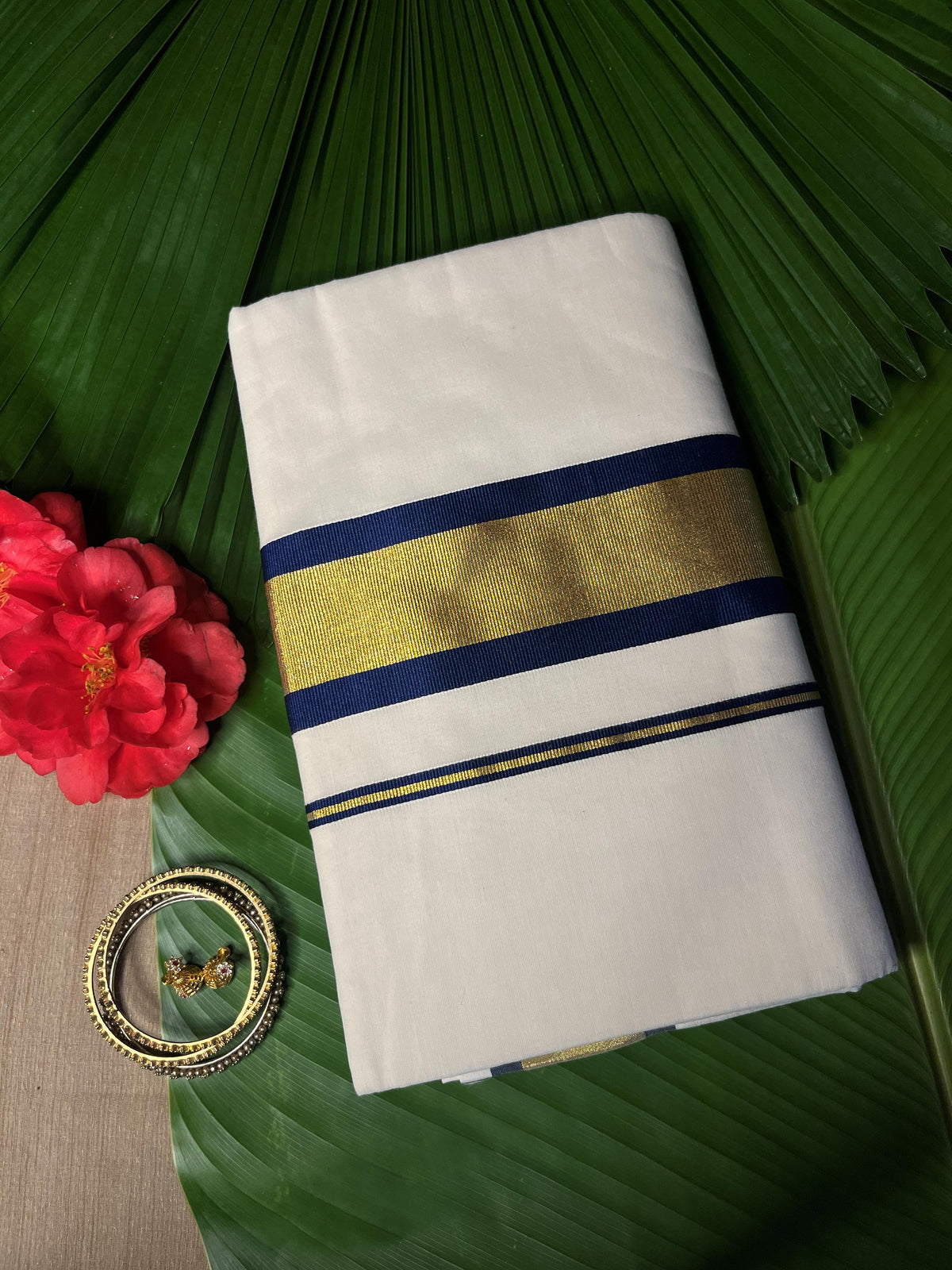 DEEP BLUE SETSAREE