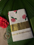 THECHI  STRIPED SETSAREE