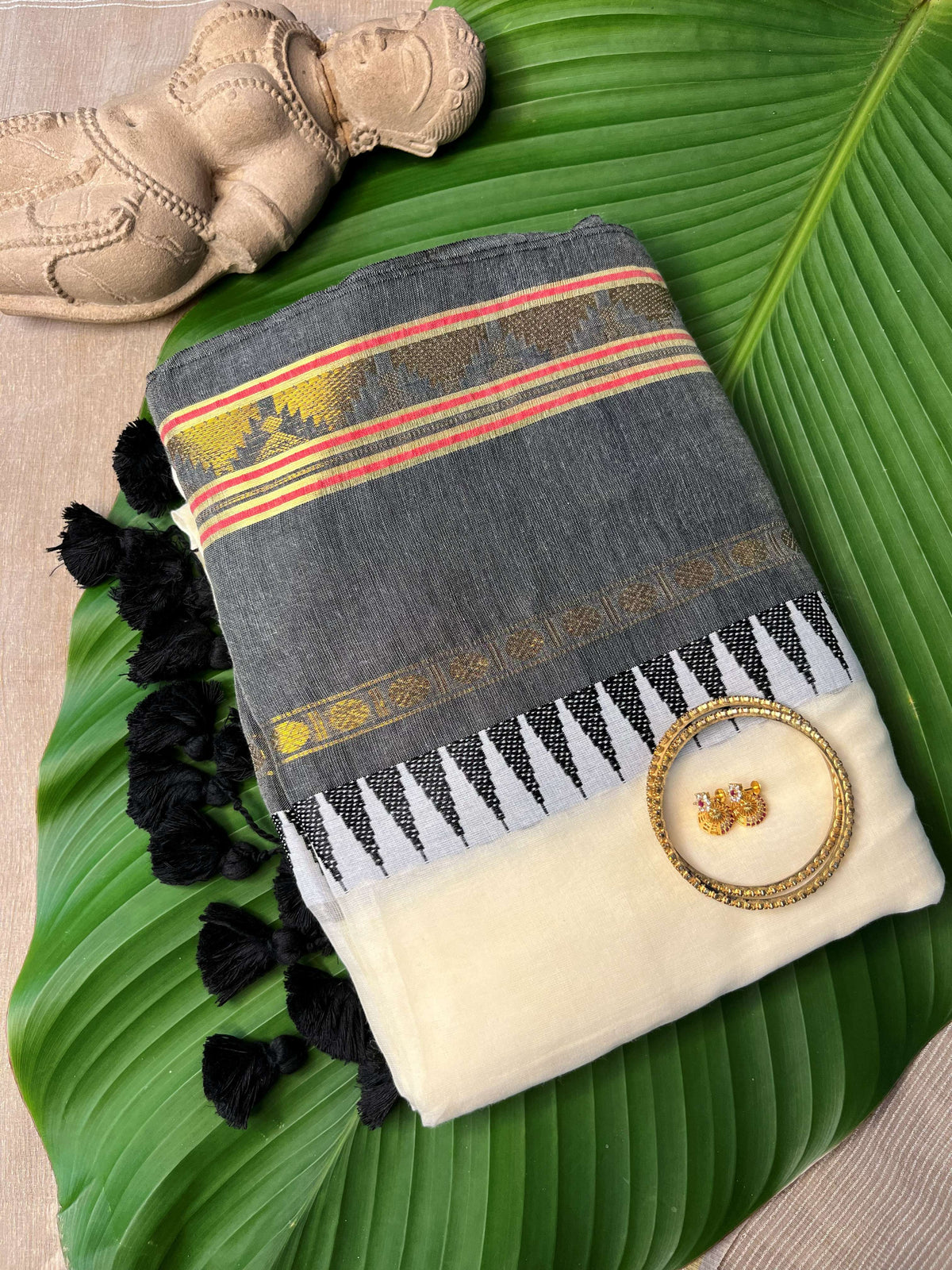 BLACK KANCHI WEAVE