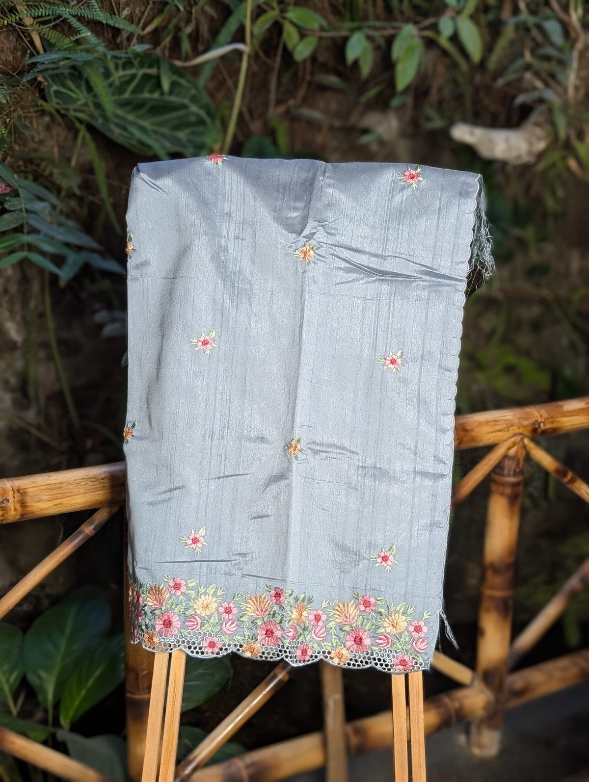 Tussar Embroidery