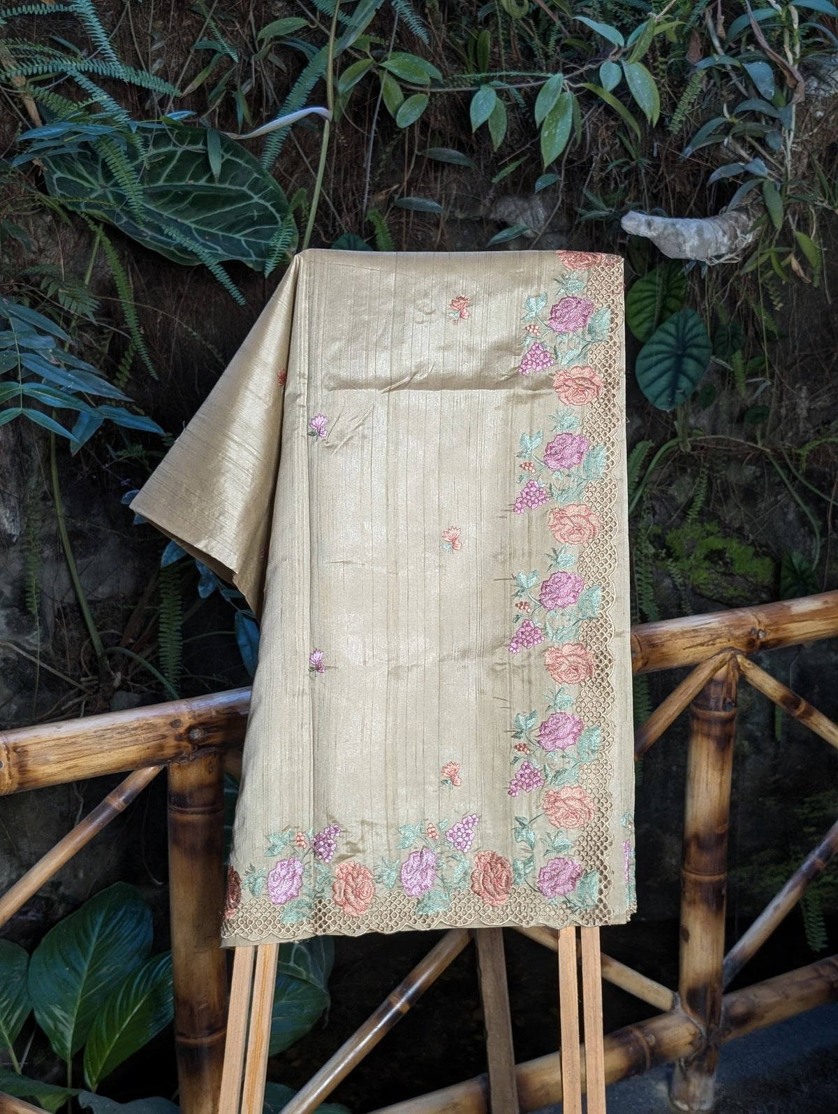 Tussar Embroidery