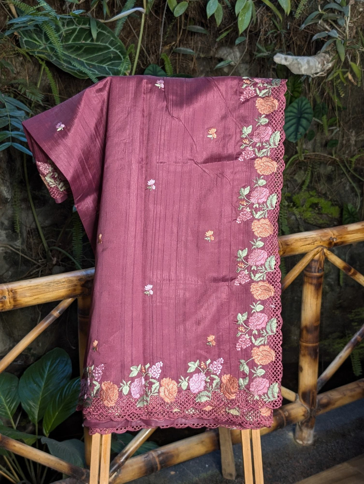 Tussar Embroidery