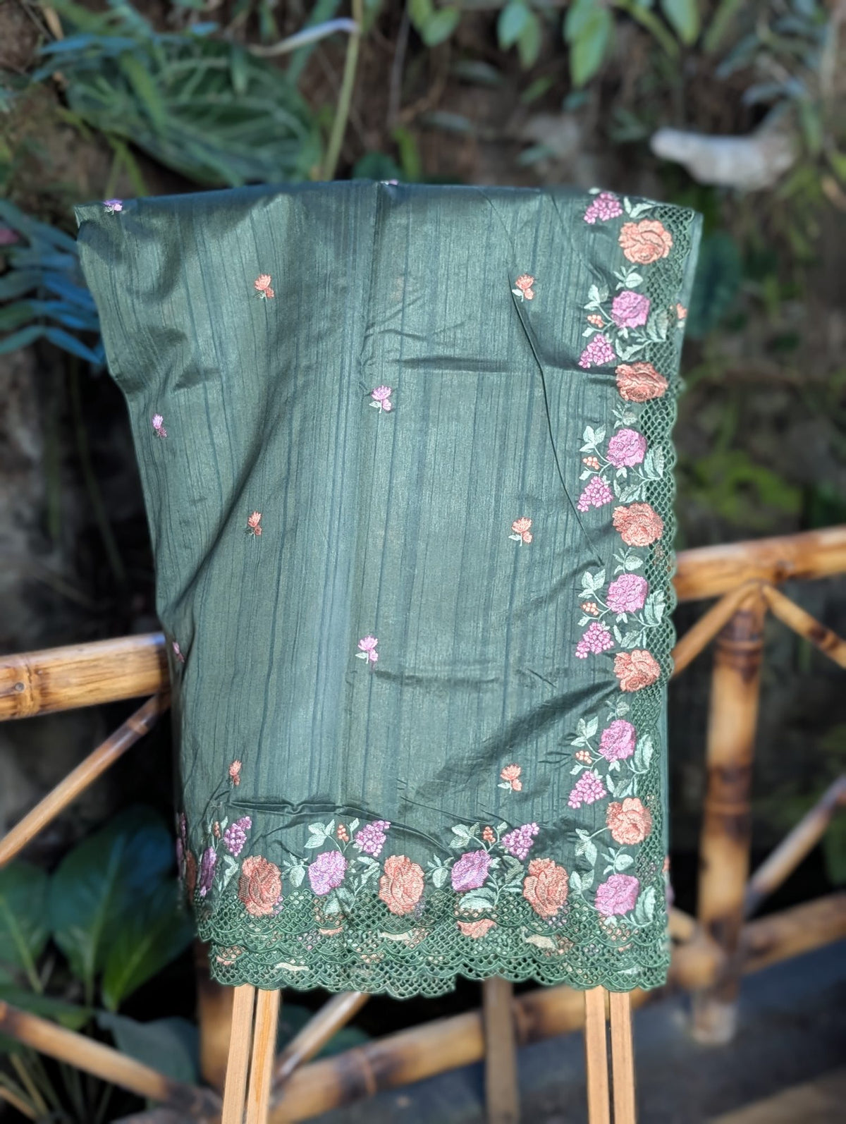 Tussar Embroidery