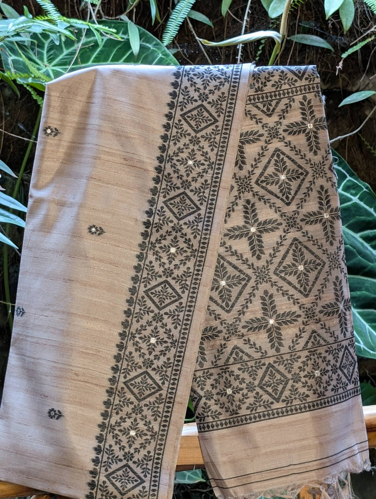Tussar Embroidery