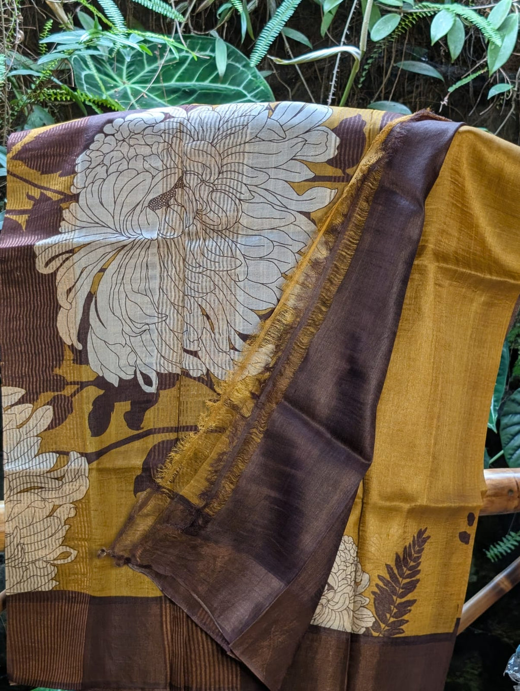 Pure Tussar Silk Saree