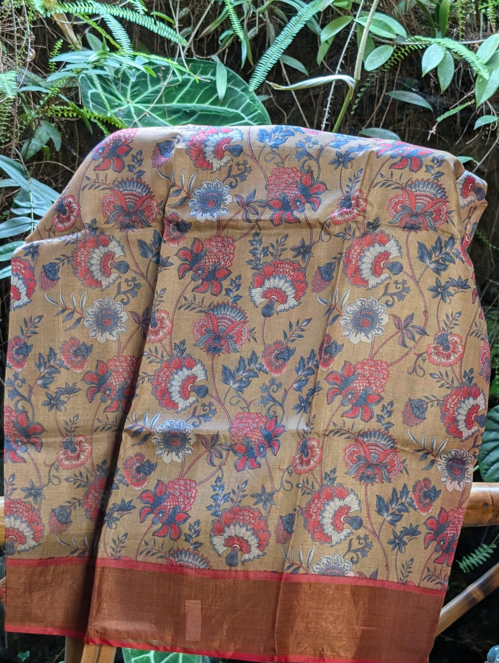 Pure Tussar Silk Saree