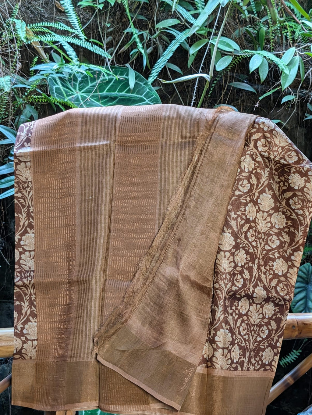 Pure Tussar Silk Saree