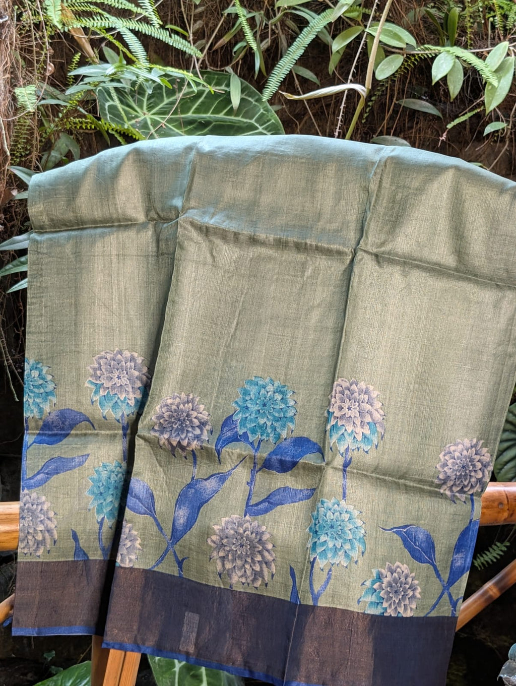 Pure Tussar Silk Saree
