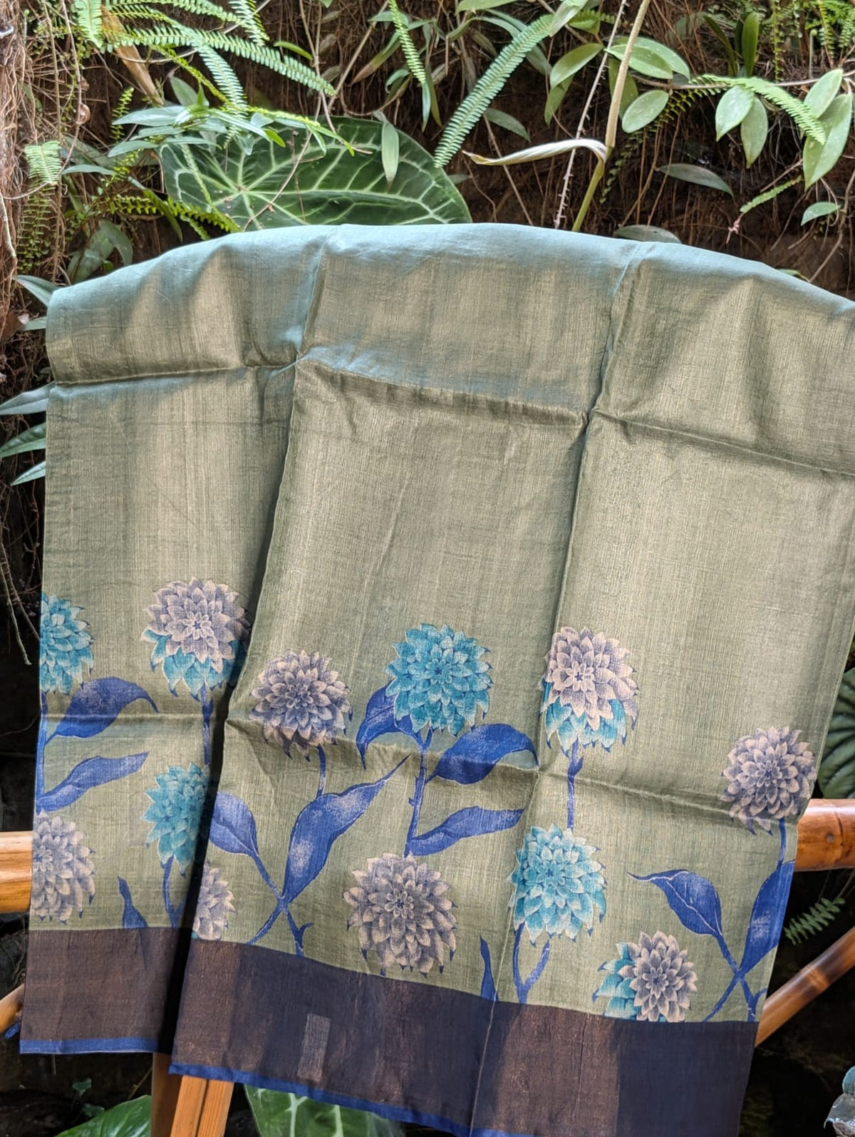 Pure Tussar Silk Saree
