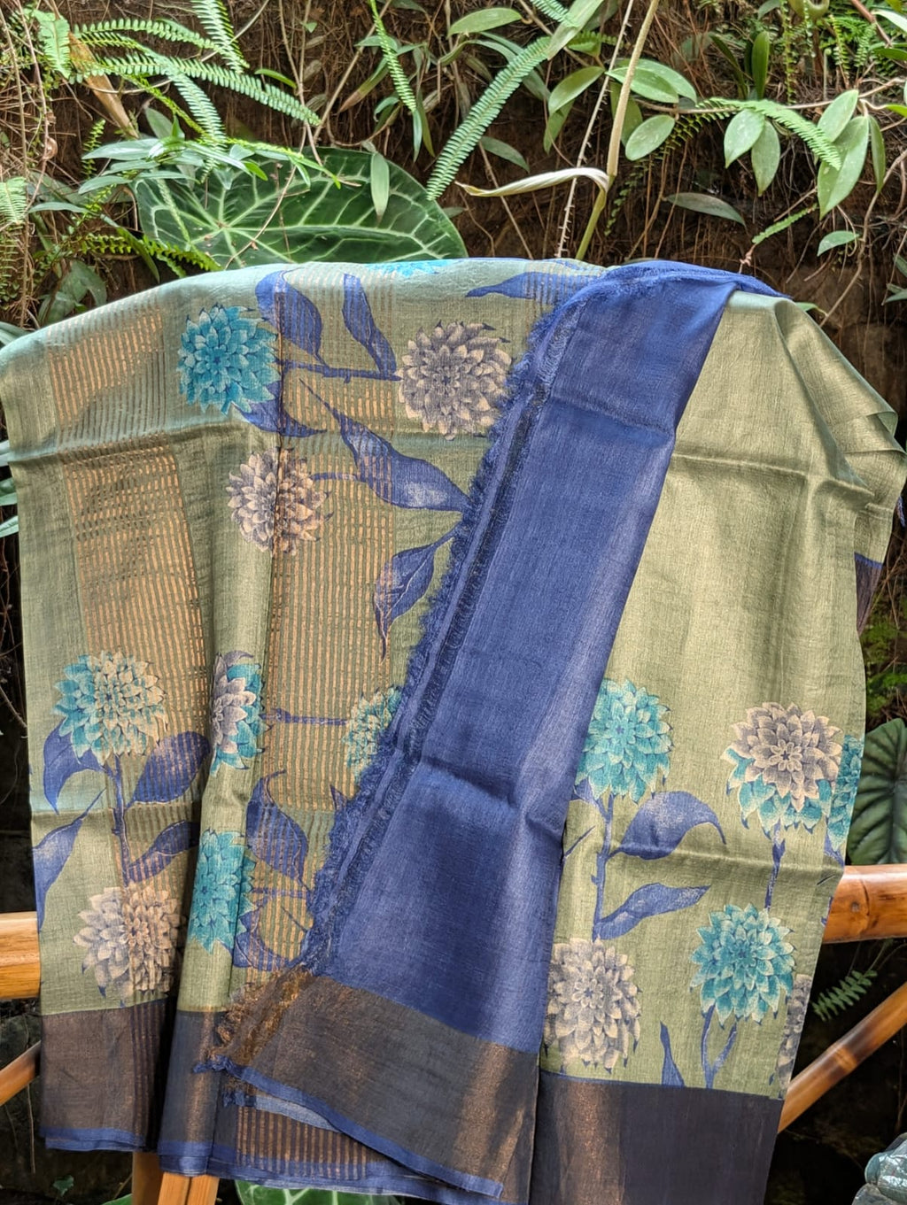 Pure Tussar Silk Saree