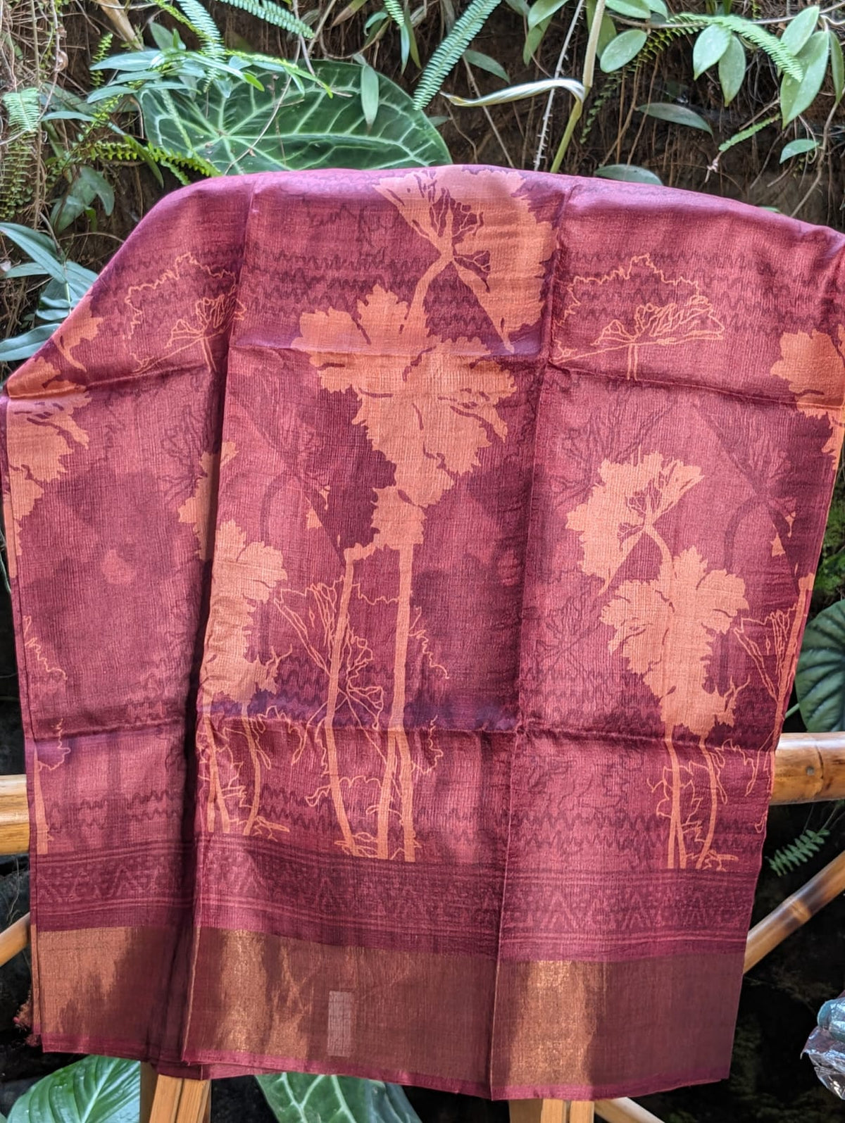 Pure Tussar Silk Saree