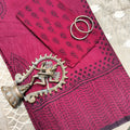 HANDBLOCK COTTON SAREE