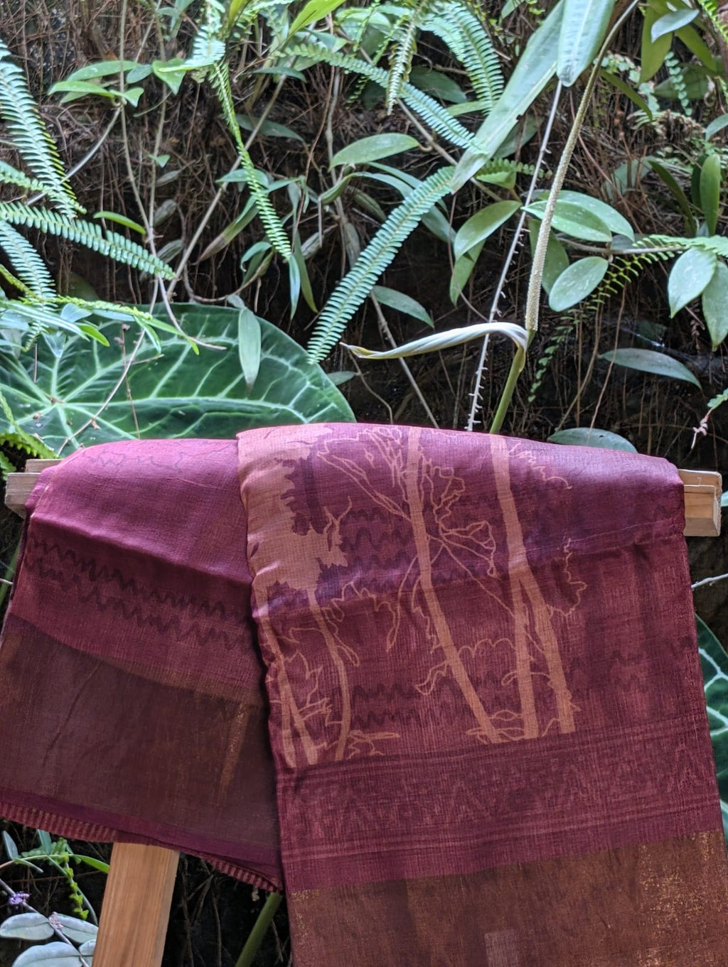 Pure Tussar Silk Saree