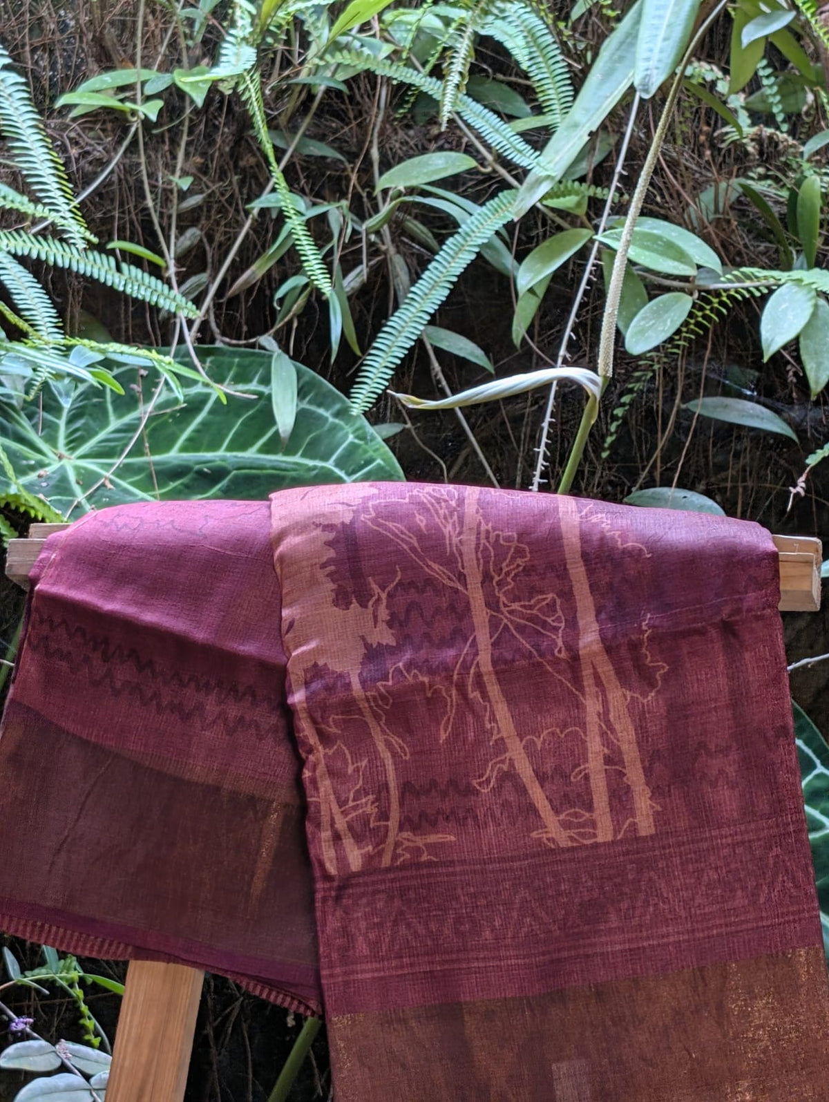 Pure Tussar Silk Saree